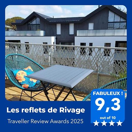 Les Reflets De Rivage Avec Garage Privatif - 350M Plage Concarneau Kültér fotó