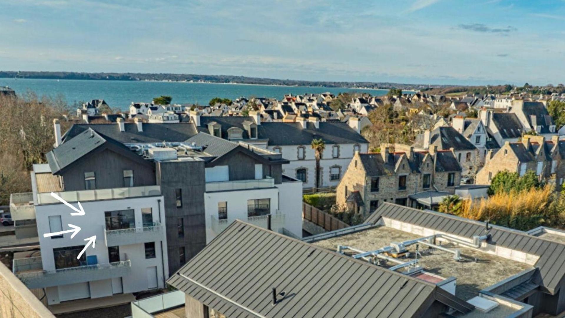 Les Reflets De Rivage Avec Garage Privatif - 350M Plage Concarneau Kültér fotó